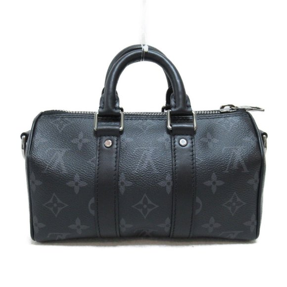 LOUIS VUITTON Keepall XS 2way Shoulder Hand Bag M45947 Monogram Eclipse Used LV - Picture 2 of 9